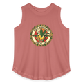 TEXAS PIPEFILLERS LOCAL 420 F/B DESIGN Women's Curvy Relaxed Tank Top - mauve