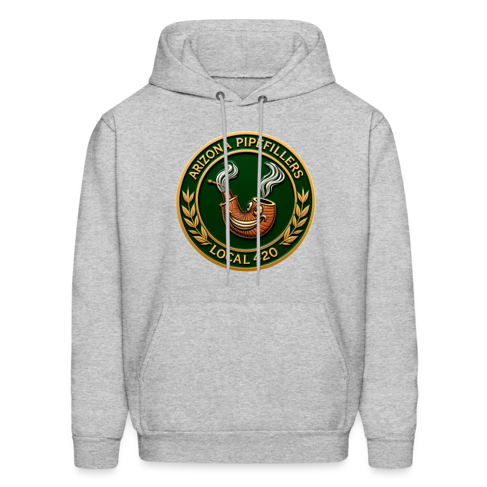 ARIZONIA PIPEFILLERS LOCAL 420 Men's Hoodie - heather gray
