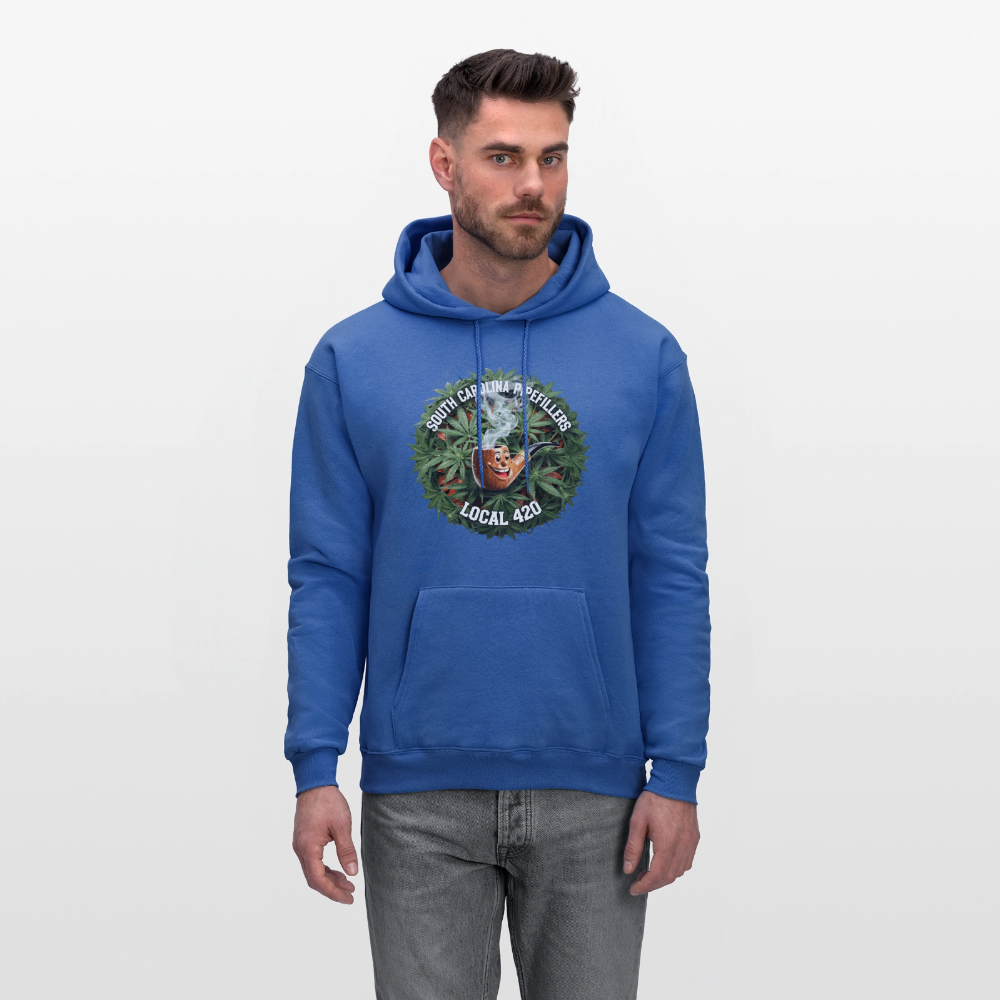 SOUTH CAROLINA PIPEFILLERS LOCAL 420 F/B DESIGN Men's Hoodie - royal blue