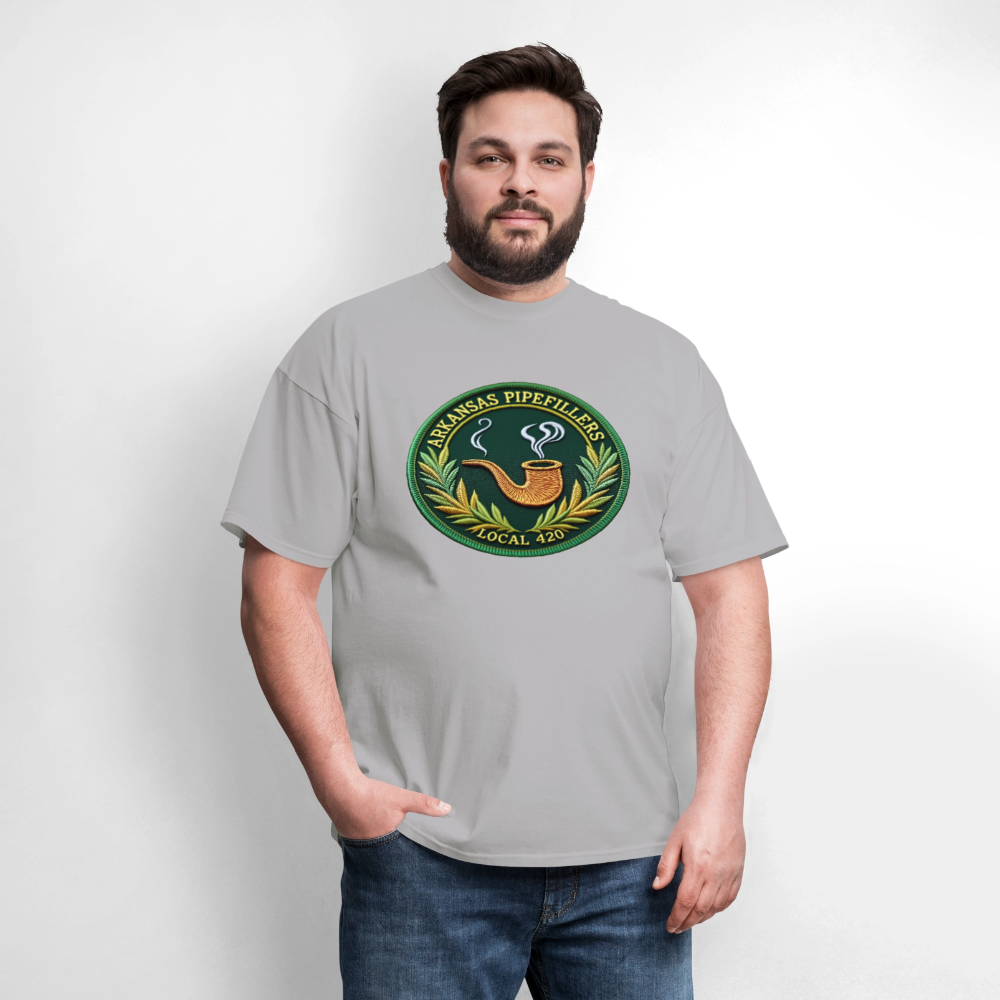 ARKANSAS PIPEFILLERS LOCAL 420 Men's T-Shirt - rock