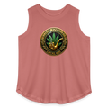 ILLINOIS PIPEFILLERS LOCAL 420 Women's Curvy Relaxed Tank Top - mauve