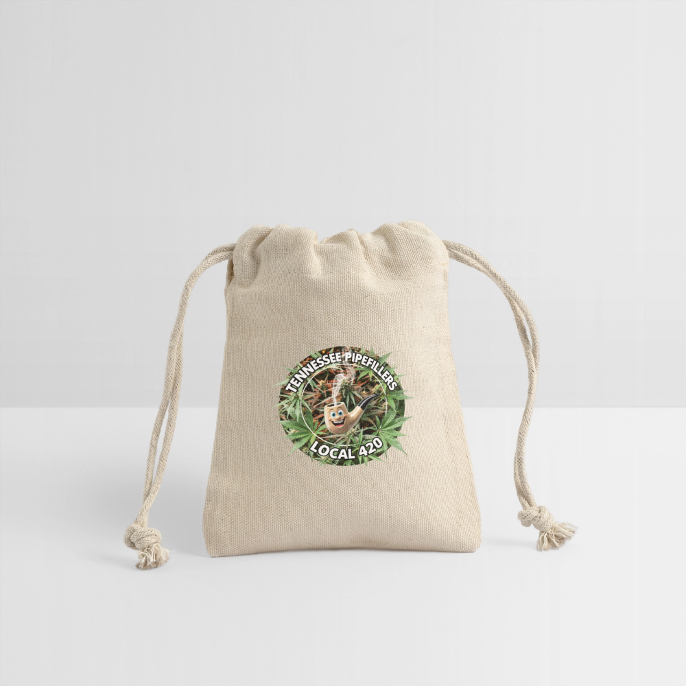 TENNESSEE PIPEFILLERS LOCAL 420 Reusable Gift Bag - Natural