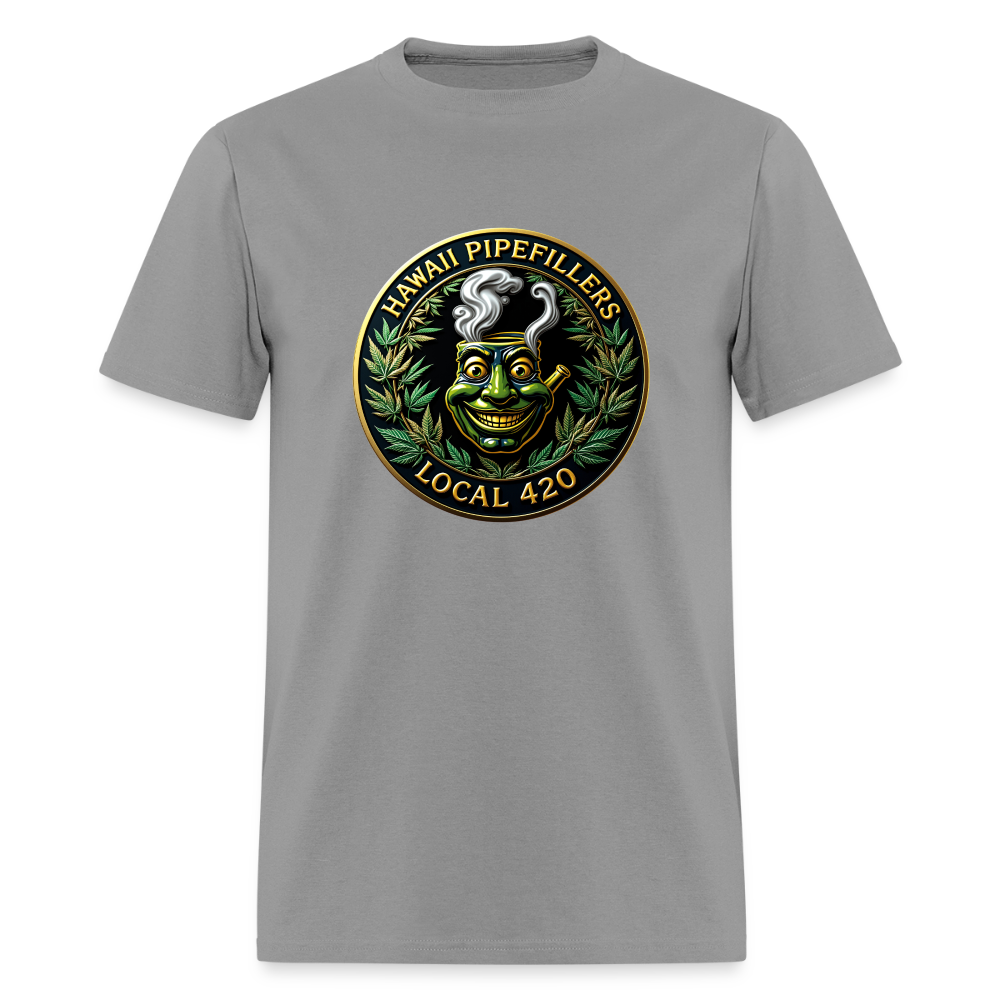 HAWAII PIPEFILLERS LOCAL 420 Men's T-Shirt - rock