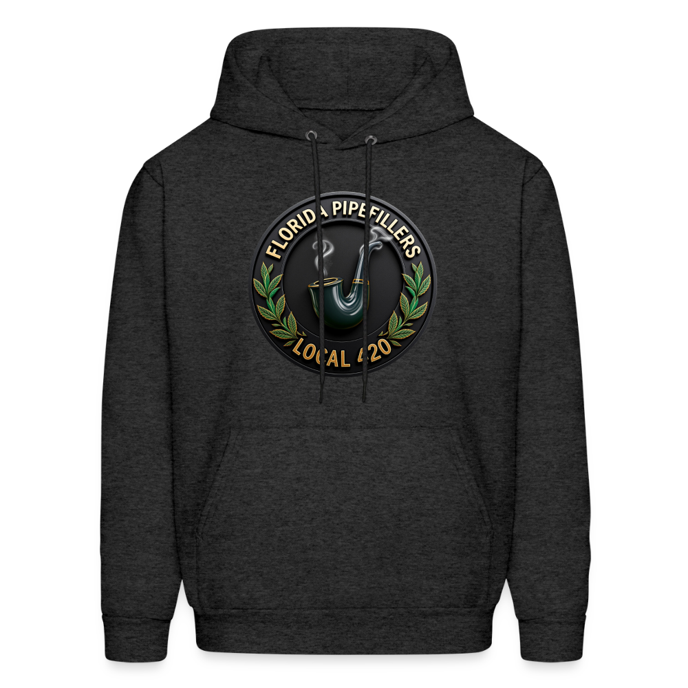 FLORIDA PIPEFILLERS LOCAL 420 Men's Hoodie - charcoal grey