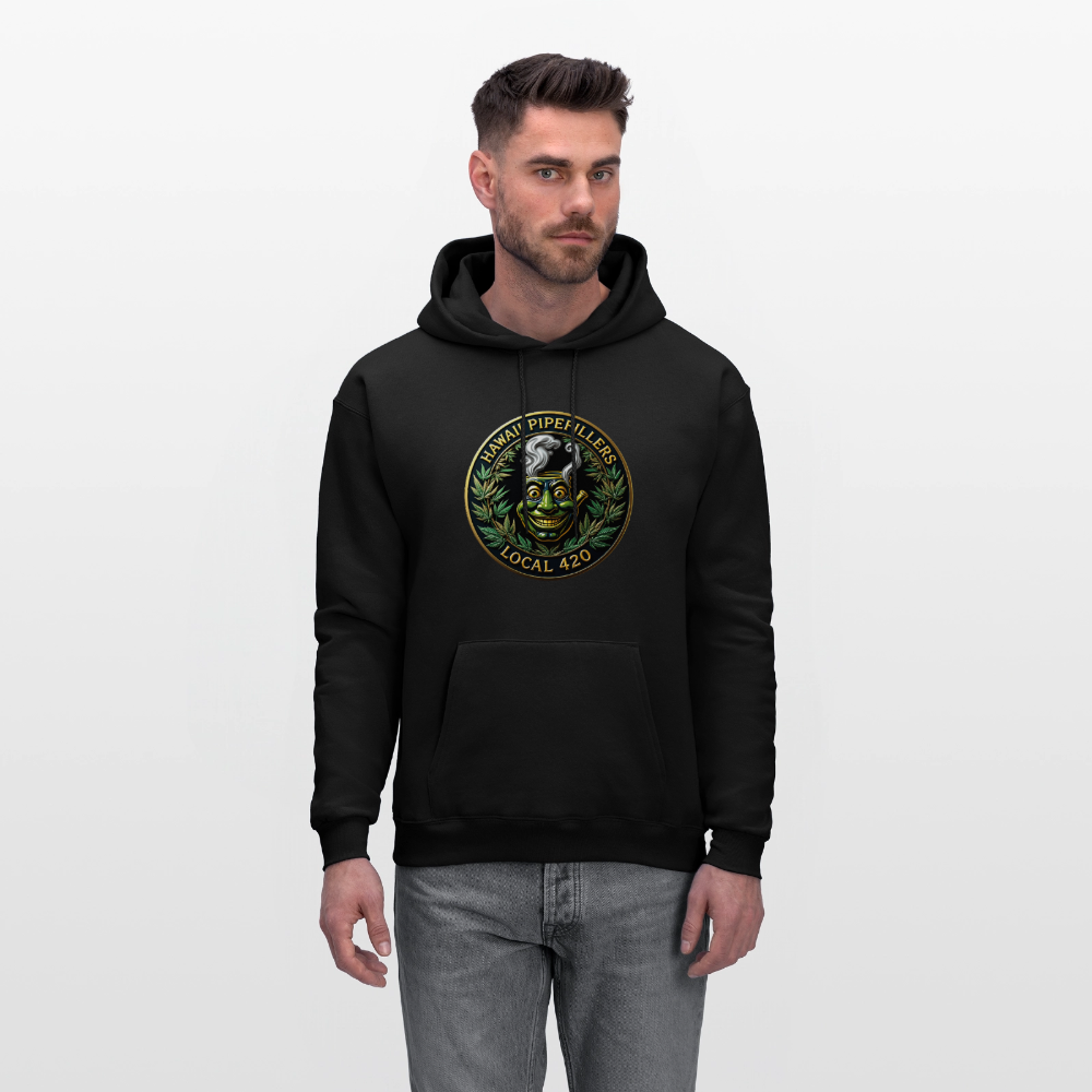 HAWAII PIPEFILLERS LOCAL 420 Men's Hoodie - black