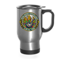 NEW JERSEY PIPEFILLERS LOCAL 420 Union Travel Mug - silver