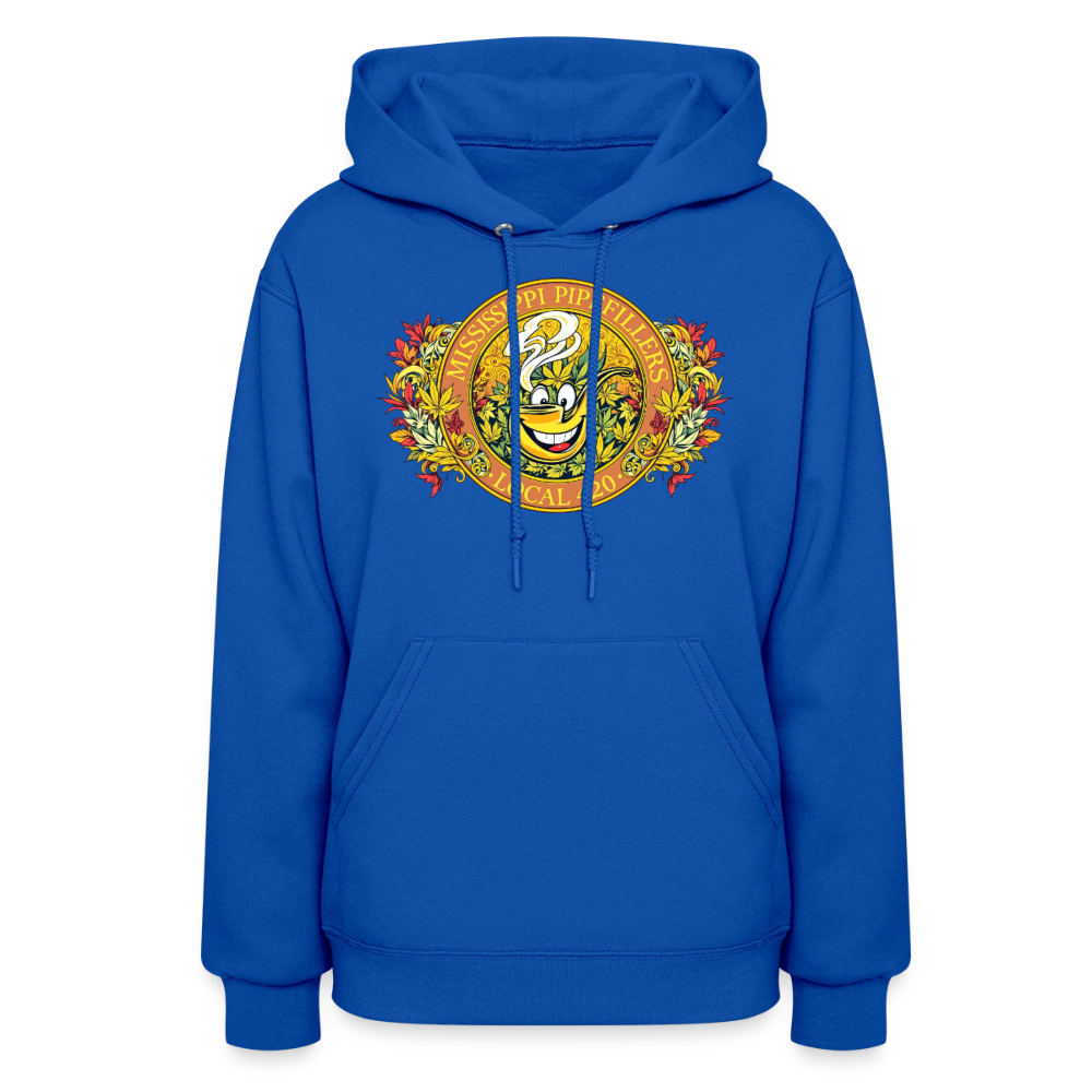 MISSISSIPPI PIPEFILLERS LOCAL 420 F/B DESIGNS Hoodie Women's Hoodie - royal blue