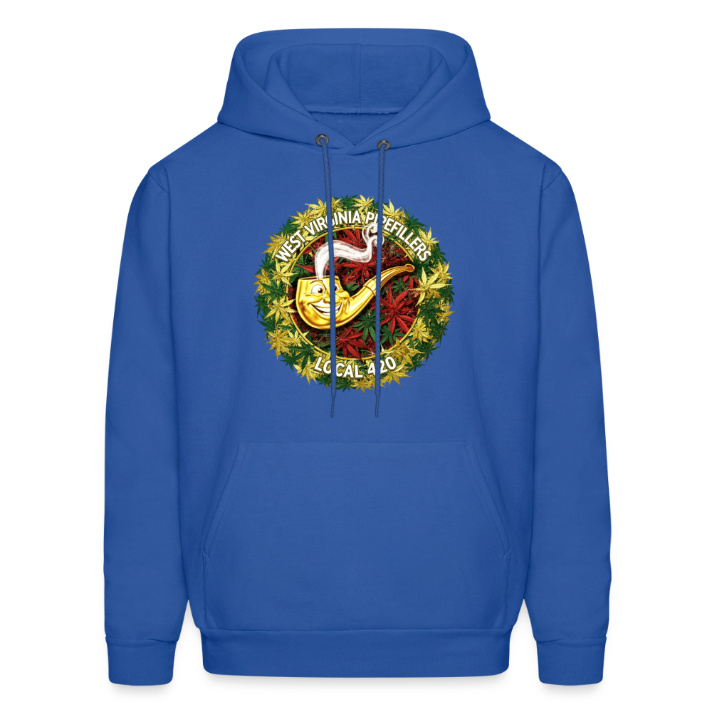 WEST VIRGINIA PIPIEFILLERS LOCAL 420 Men's Hoodie - royal blue