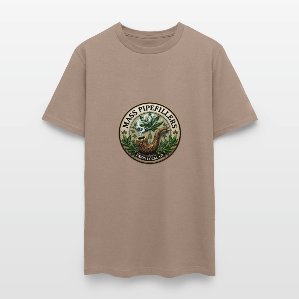 MASS PIPEFILLERS UNION LOCAL 420 Men's T-Shirt - safari