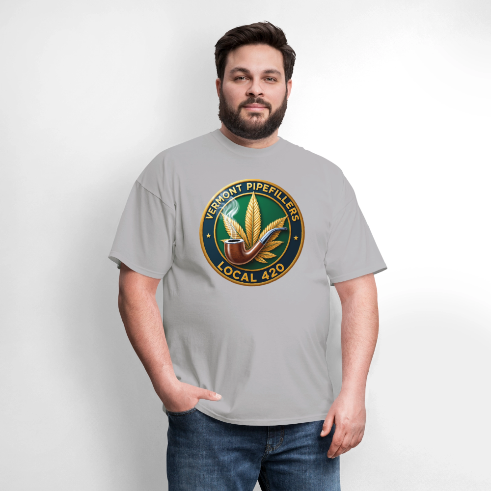VERMONT PIPEFILLERS LOCAL 420 Men's T-Shirt - rock