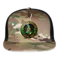 LOS ANGELES PIPEFILLERS LOCAL 420 Trucker Hat - MultiCam\black