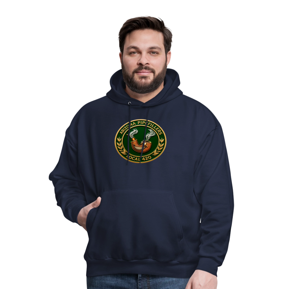 ARIZONIA PIPEFILLERS LOCAL 420 F/B DESIGN Men's Hoodie - navy
