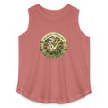 COLORADO PIPEFILLERS LOCAL 420 F/B DESIGN Women's Curvy Relaxed Tank Top - mauve