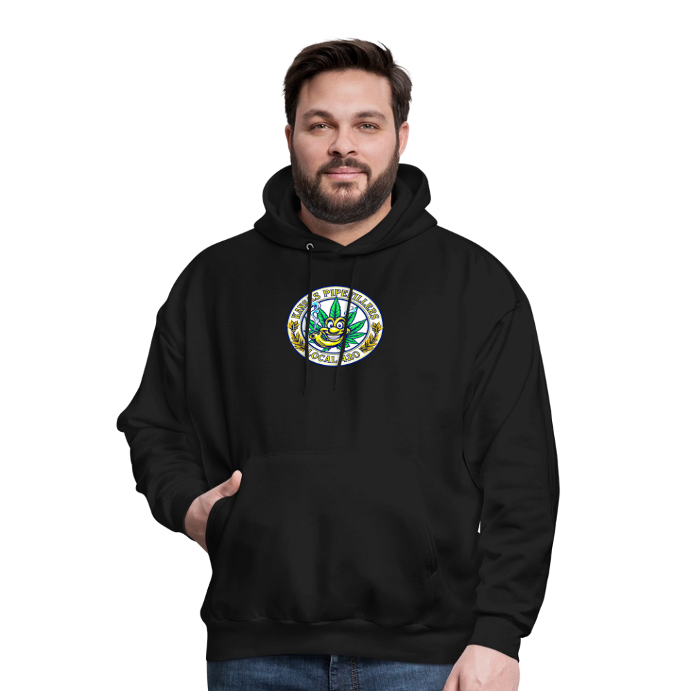 KANSAS PIPEFILLERS LOCAL 420 Men's Hoodie - black