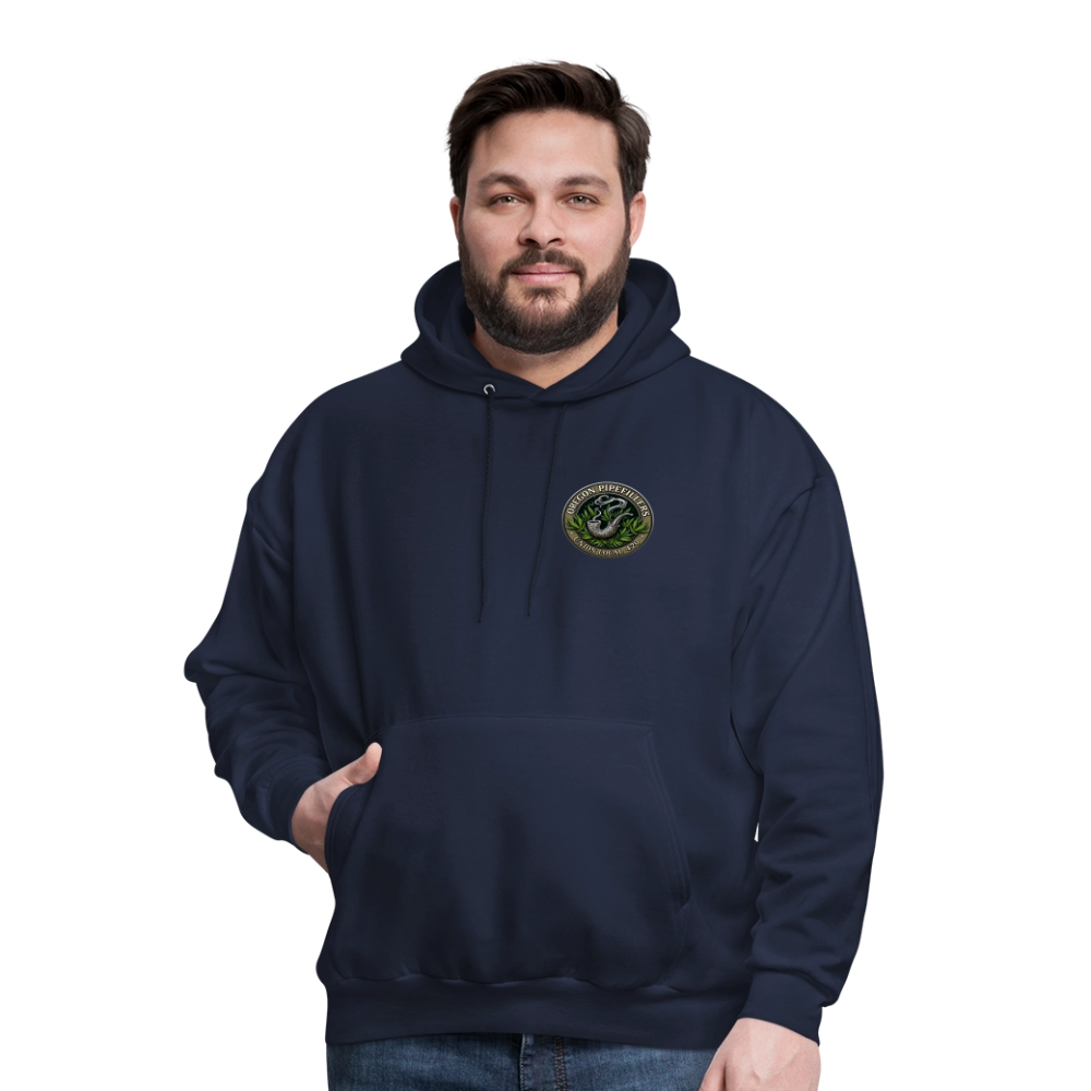 OREGON PIPEFILLERS UNION LOCAL 420 Men's Hoodie - navy