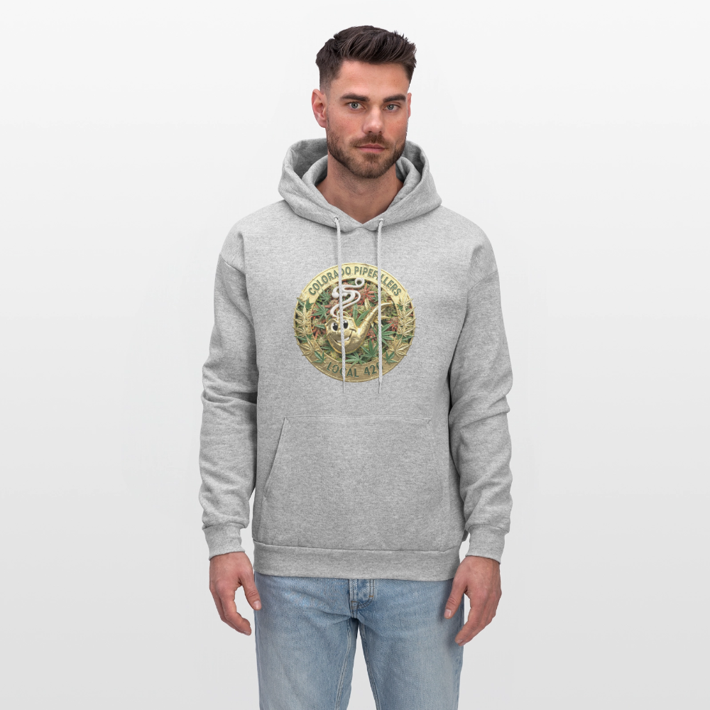 COLORADO PIPEFILLERS LOCAL 420 Men's Hoodie - heather gray