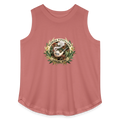 FLORIDA PIPEFILLERS LOCAL 420 F/B DESIGN Women's Curvy Relaxed Tank Top - mauve
