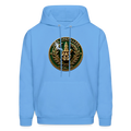IOWA PIPEFILLERS LOCAL 420 F/B DESIGN Men's Hoodie - carolina blue