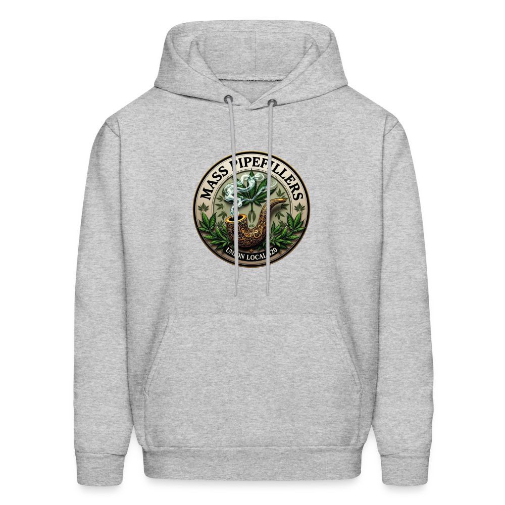 MASS PIPEFILLERS LOCAL 420 Men's Hoodie - heather gray
