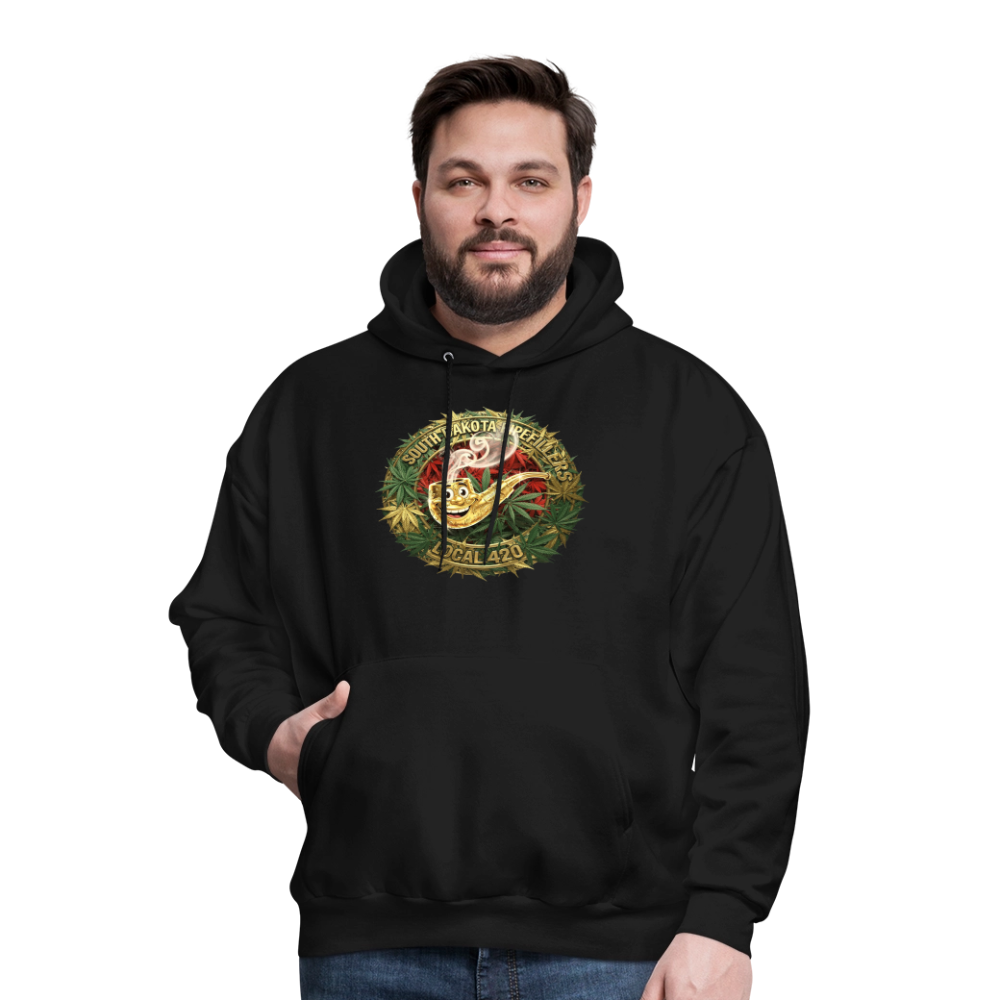 SOUTH DAKOTA PIPEFILLERS LOCAL 420 Men's  Hoodie - black