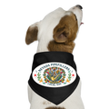 NEVADA PIPEFILLERS LOCAL 420 Oval Design Dog Bandana - black
