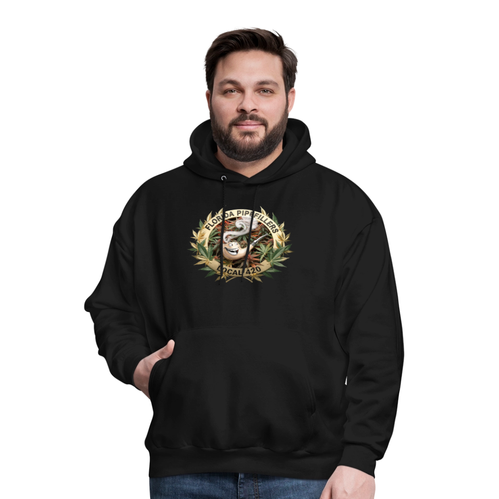 FLORIDA PIPEFILLERS LOCAL 420 F/B DESIGN Men's Hoodie - black