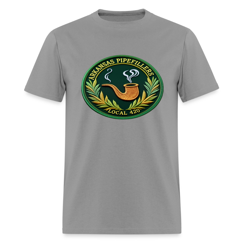 ARKANSAS PIPEFILLERS LOCAL 420 Men's T-Shirt - rock