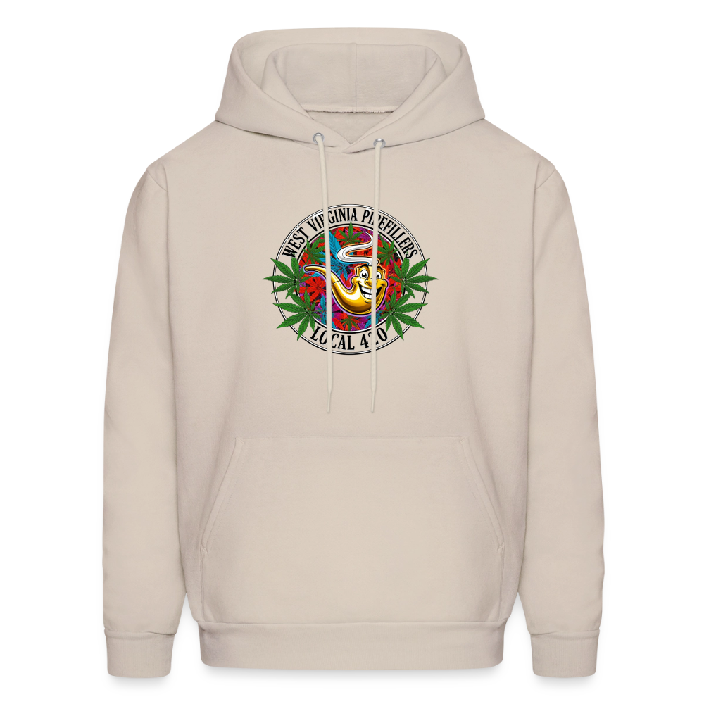 WEST VIRGINIA  PIPEFILLERS LOCAL 420 Men's Hoodie - Sand