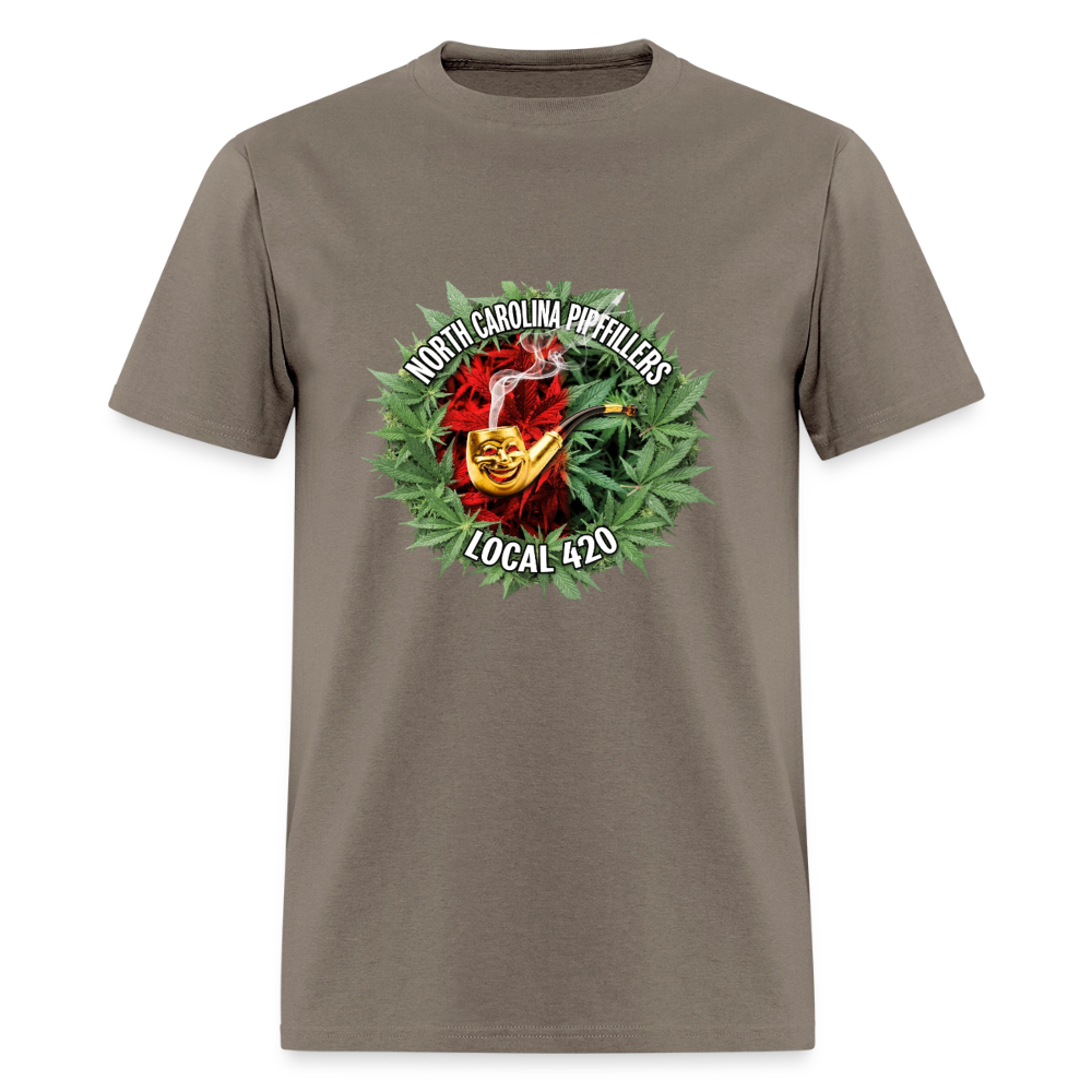 NORTH CAROLINA PIPEFILLERS LOCAL 420 Men's T-Shirt - safari