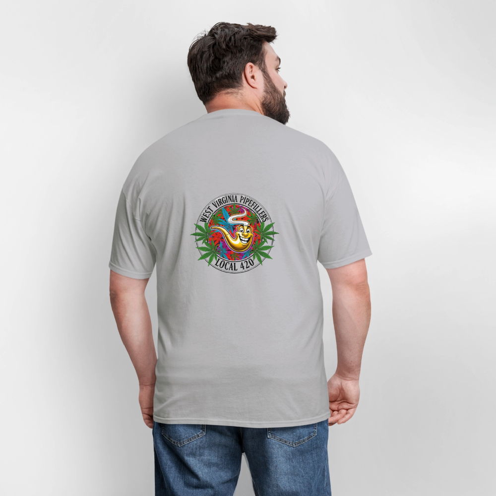 WEST VIRGINIA PIPEFILLERS LOCAL 420 F/B DESIGN Men's T-Shirt - rock