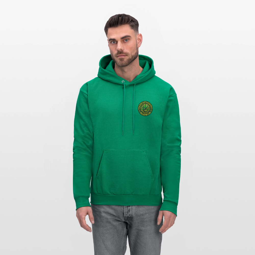 NEW HAMSHIRE PIPEFILLERS LOCAL 420 Men's Hoodie - kelly green