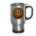 NEVADA PIPEFILLERS LOCAL 420  14oz Stainless Steel Travel Mug - silver