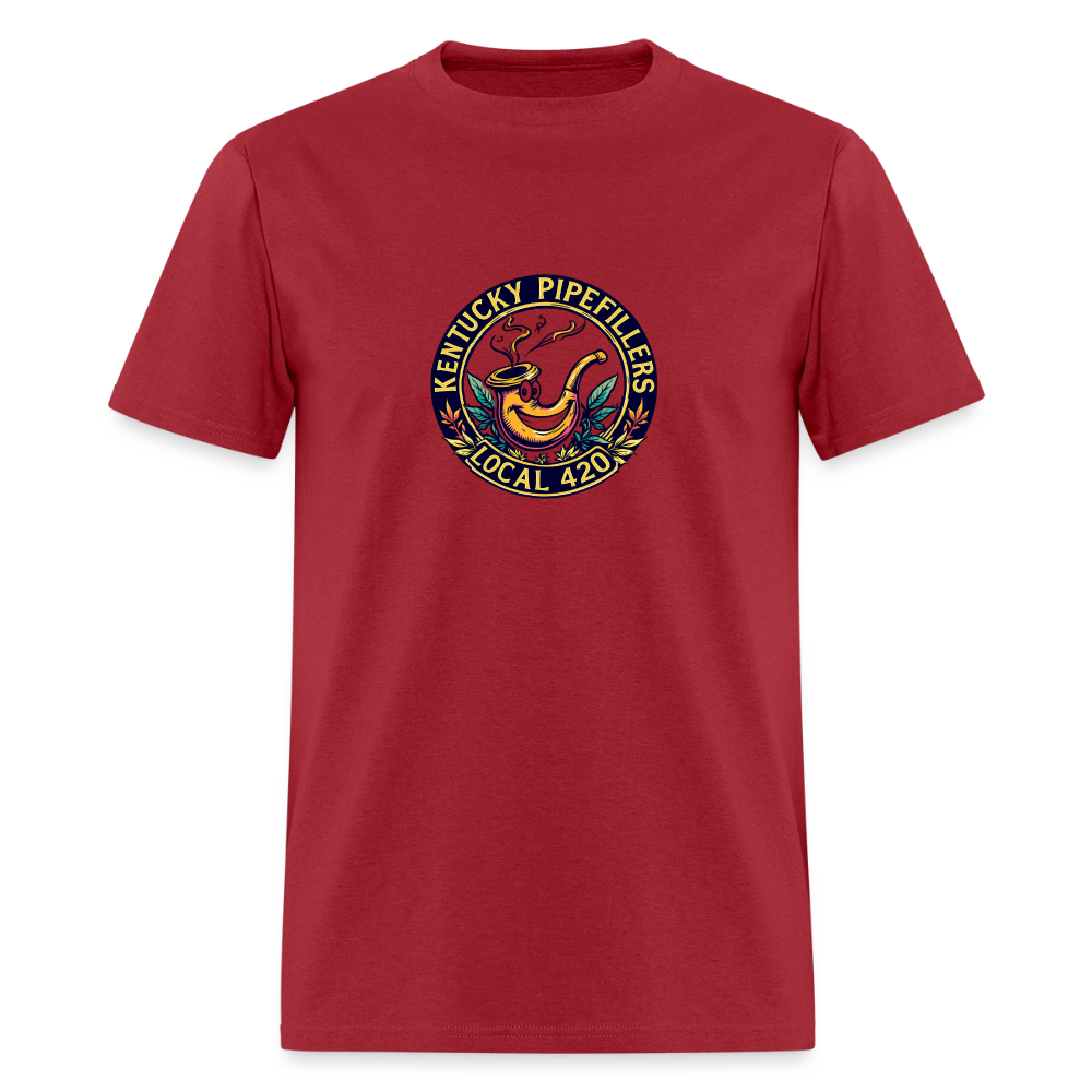 KENTUCKY PIPEFILLERS LOCAL 420 Men's T-Shirt - true red