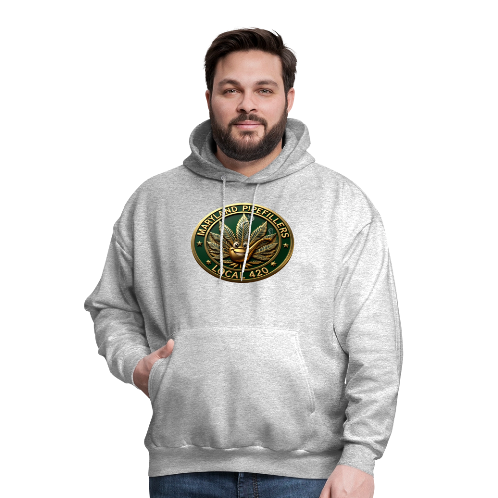 MARYLAND PIPEFILLERS LOCAL 420 Men's Hoodie - heather gray