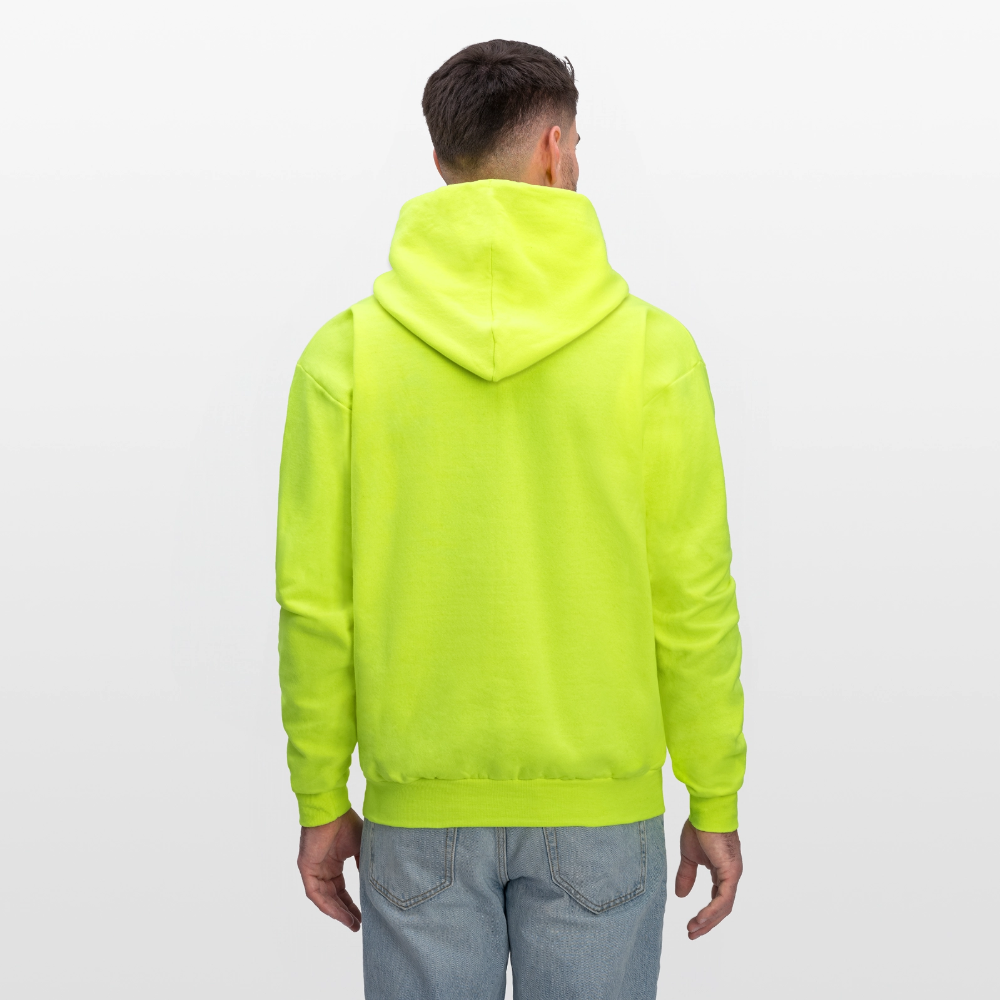 NEW JERSEY PIPEFILLERS LOCAL 420 Men's Hoodie - safety green