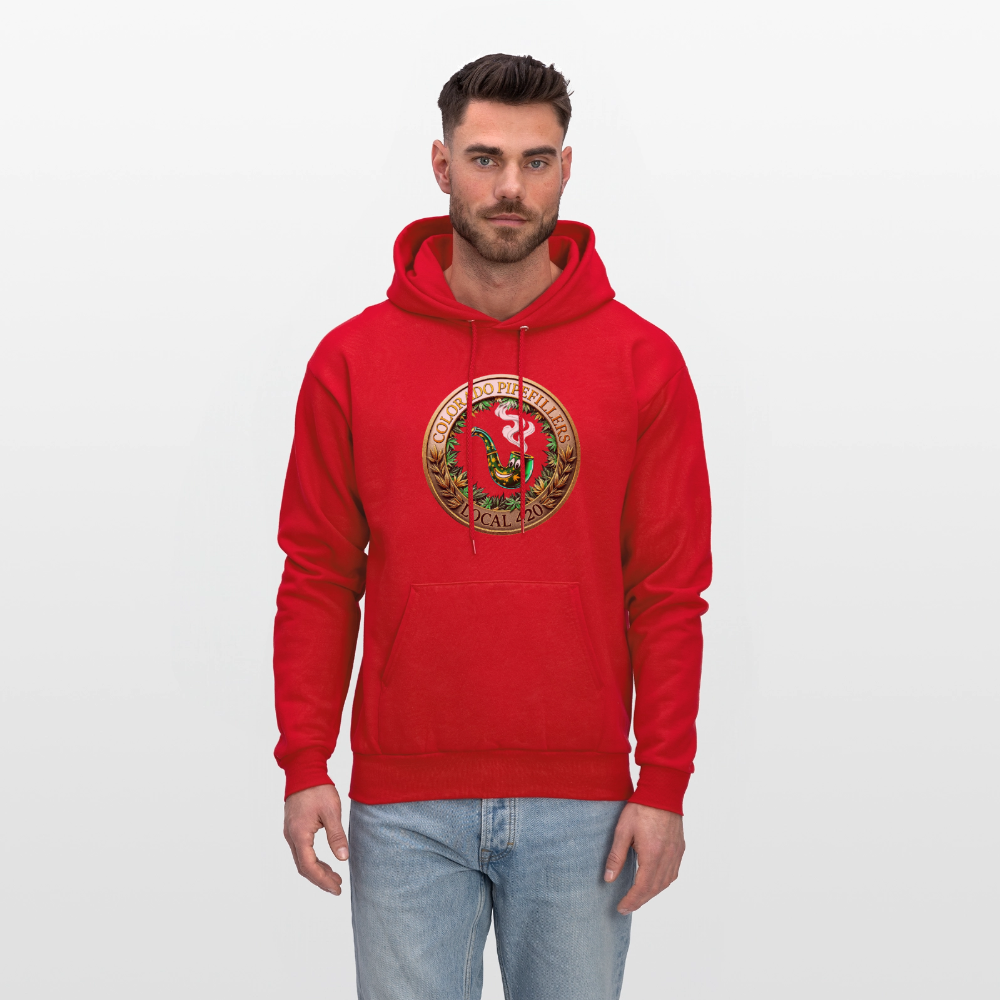 COLORADO PIPEFILLERS LOCAL 420 Men's Hoodie - red