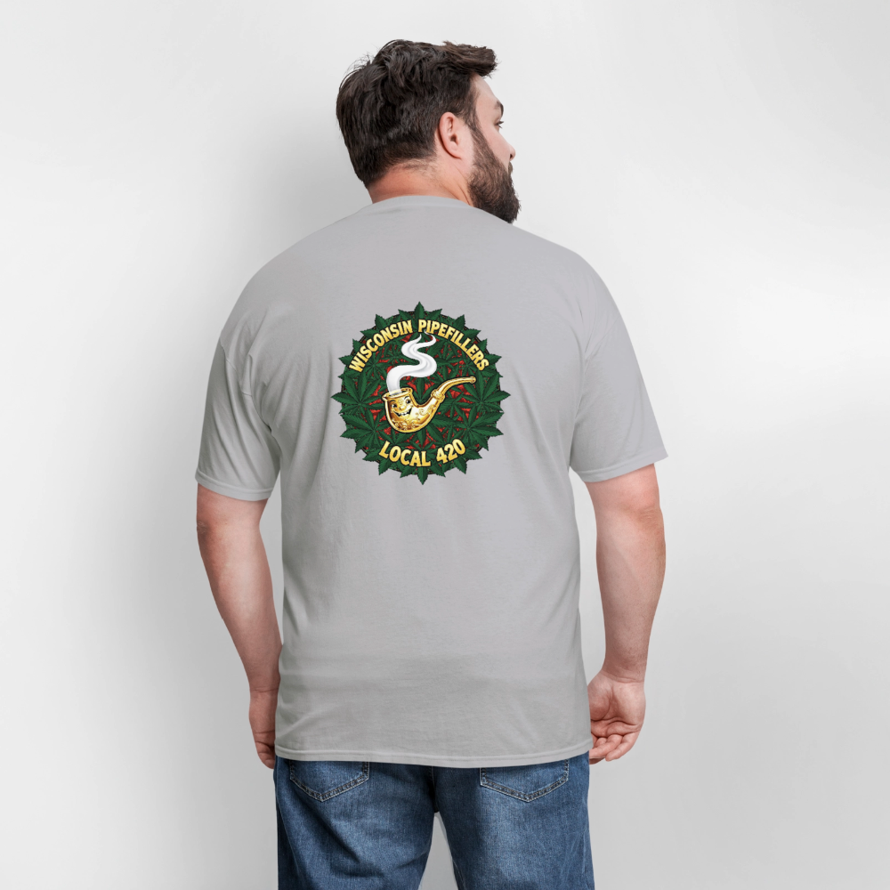 WISCONSIN PIPEFILLERS LOCAL 420 Men's T-Shirt - rock