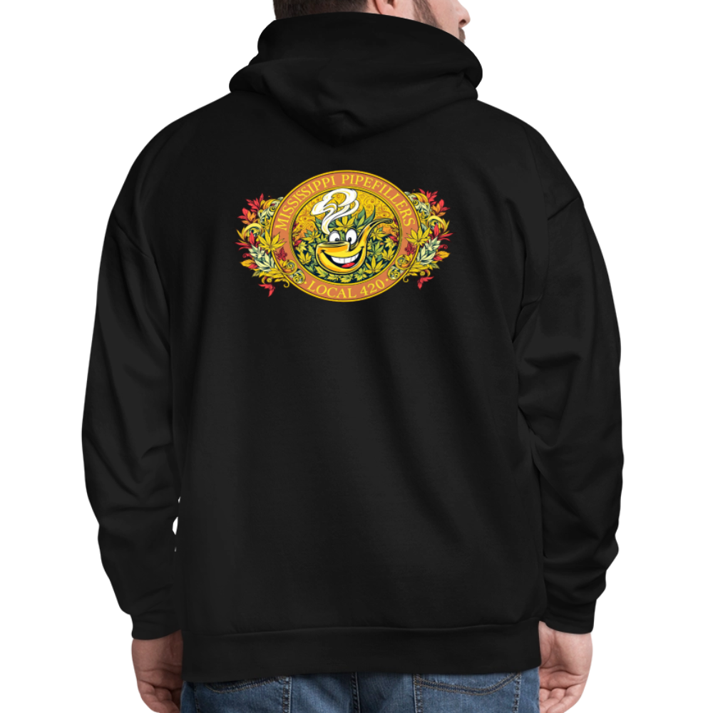 MISSISSIPPI PIPEFILLERS LOCAL 420 F/B DESIGNS Men's Hoodie - black