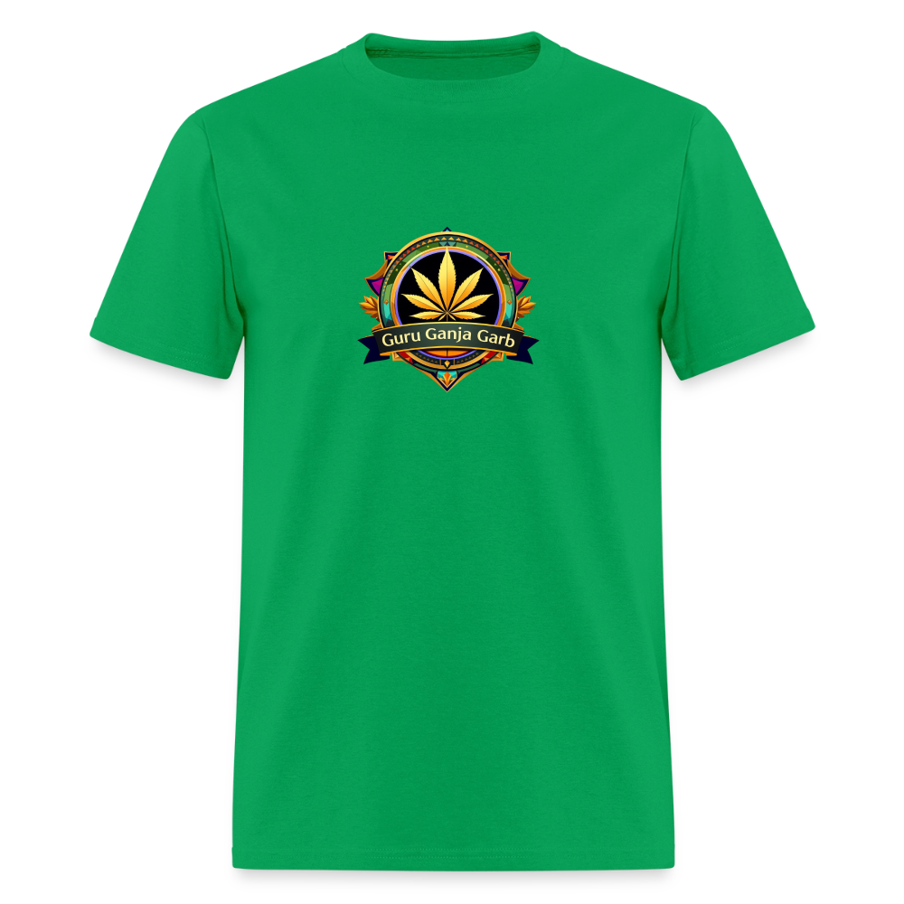OFFICAL GURU GANJA GARB  GGG Men's T-Shirt - bright green