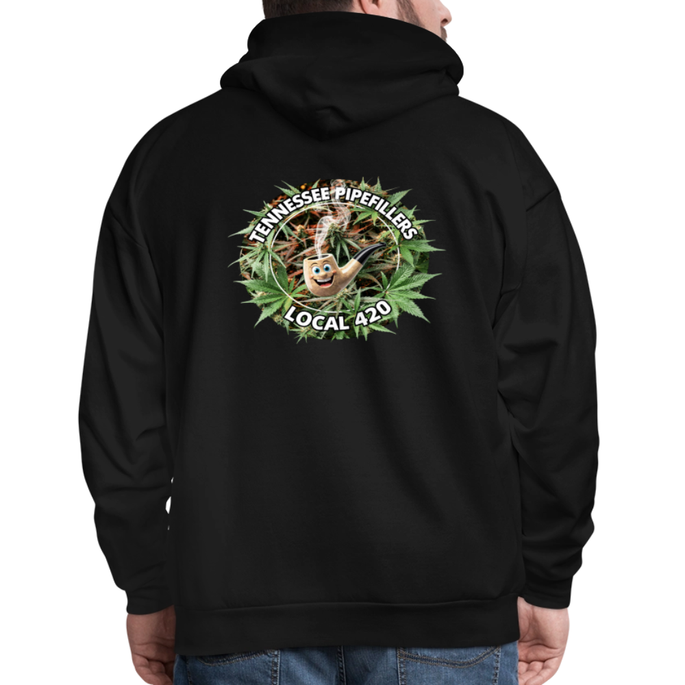TENNESSEE PIPEFILLERS LOCAL 420 F/B DESIGN Men's  Hoodie - black