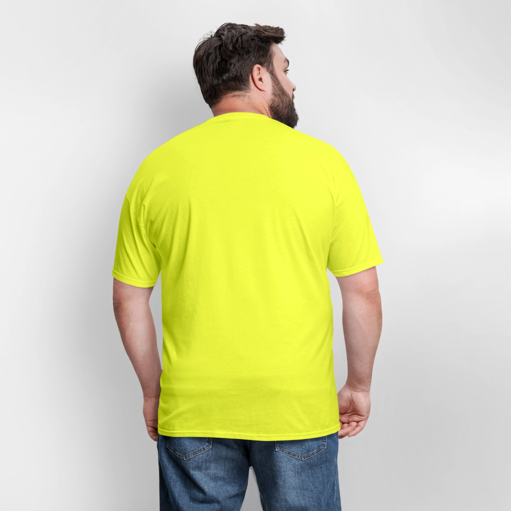 COLORADO PIPEFILLERS LOCAL 420  Men's T-Shirt - safety green