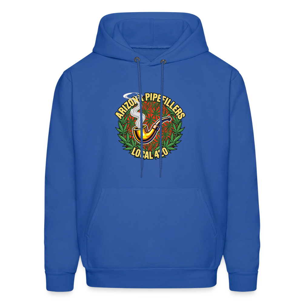 ARIZONA PIPEFILLERS LOCAL 420 F/B DESIGN Men's Hoodie - royal blue