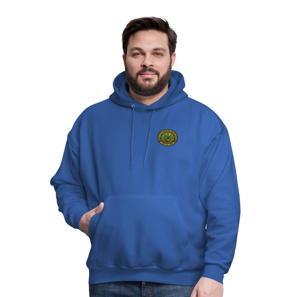 NEW HAMSHIRE PIPEFILLERS LOCAL 420 Men's Hoodie - royal blue