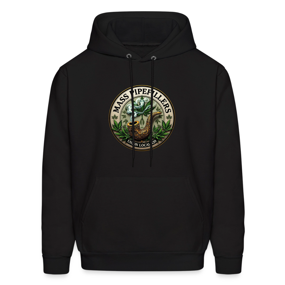 MASS PIPEFILLERS LOCAL 420 Men's Hoodie - black