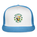 NEW HAMPSHIRE PIPEFILLERS LOCAL 420 Trucker Hat - white/blue