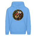 NORTH DAKOTA PIPEFILLERS LOCAL 420 Men's Hoodie - carolina blue