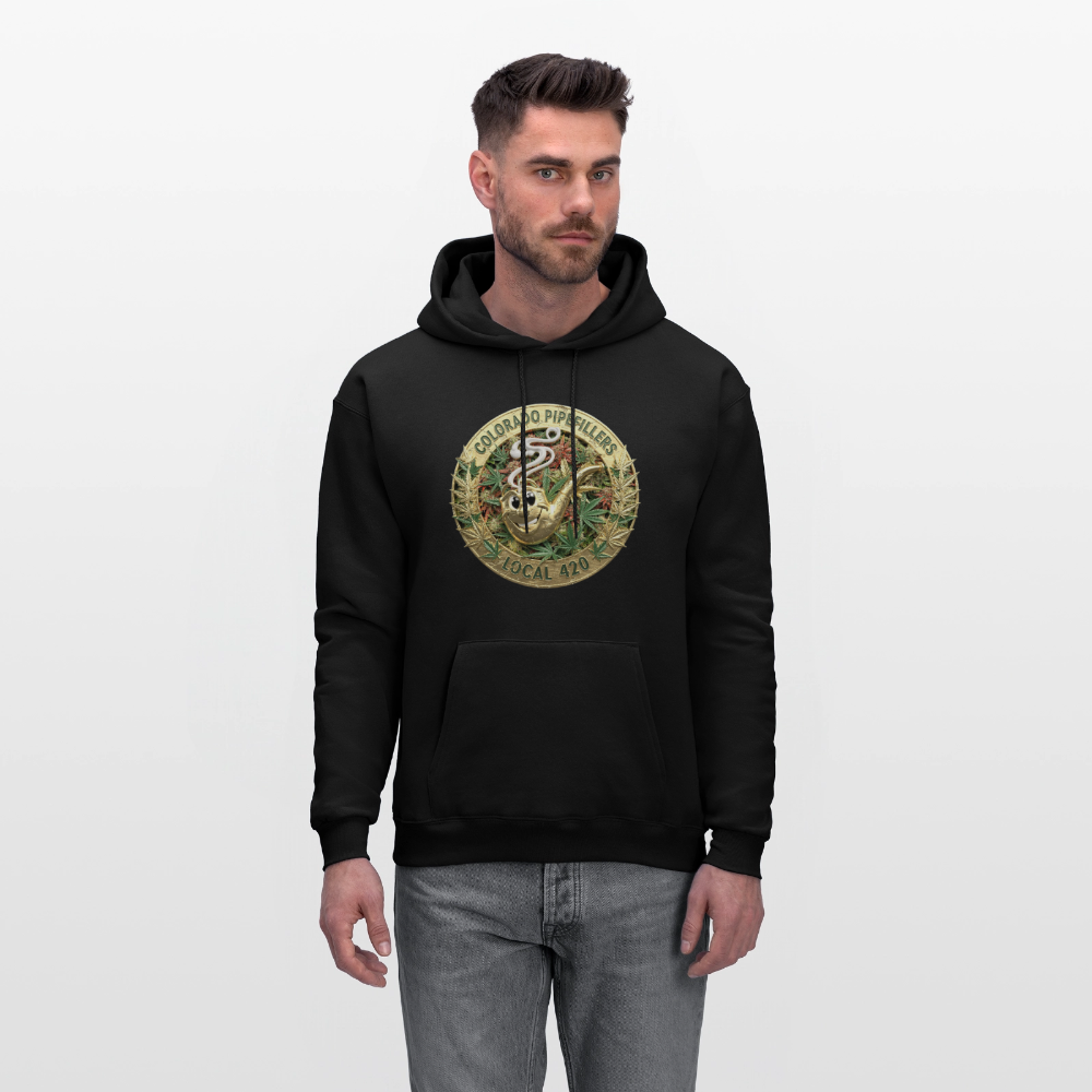 COLORADO PIPEFILLERS LOCAL 420 Men's Hoodie - black