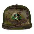 LOS ANGELES PIPEFILLERS LOCAL 420  CAMO Trucker Hat - MultiCam\green