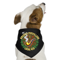 ARIZONA PIPEFILLERS LOCAL 420 Union Dog Bandana - black