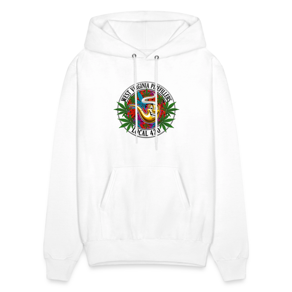 WEST VIRGINIA  PIPEFILLERS LOCAL 420 Men's Hoodie - white